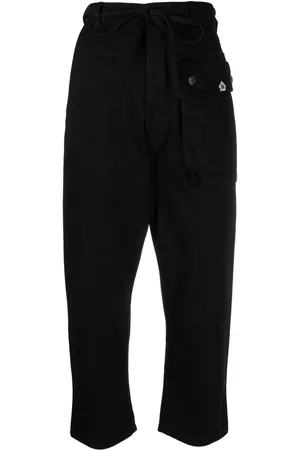 GABRIELE PASINI Belted cropped trousers