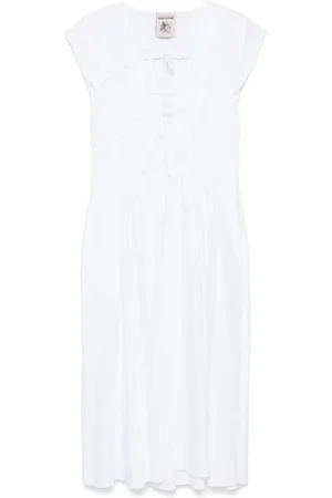 SEMICOUTURE Ignacia midi dress