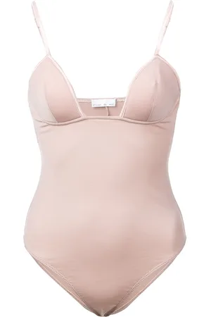FLEUR DU MAL Cupped non-wire bodysuit