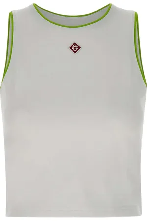 Casablanca Logo-patch tank top