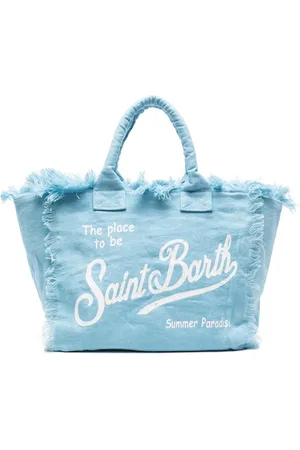 MC2 SAINT BARTH Large Vanity linen tote bag