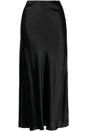 Reformation Layla silk midi skirt
