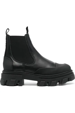 Ganni Rear-logo chelsea boots