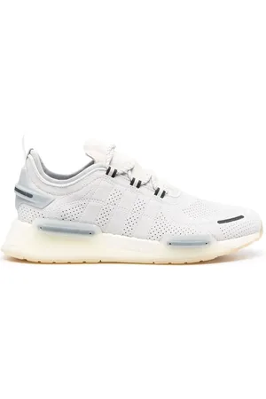 adidas Low-top perforated suede sneakers