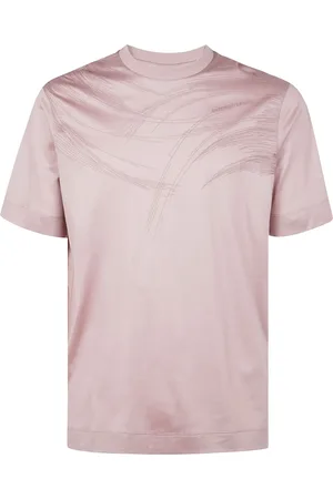 Emporio Armani Logo-embroidered T-shirt