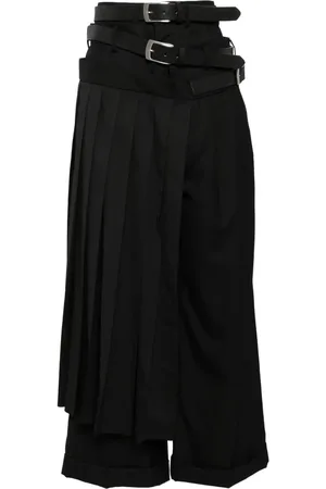 JUNYA WATANABE Belted wool trousers