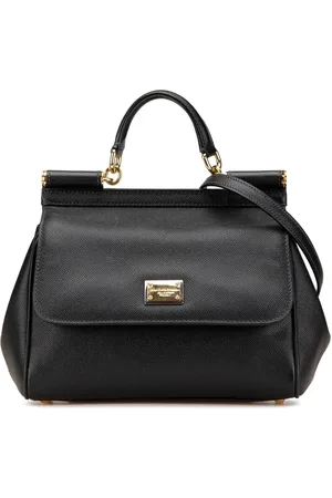 Dolce & Gabbana 2010-2024 Medium Leather Miss Sicily satchel