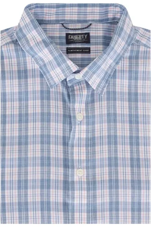 Faherty Plaid check-pattern shirt