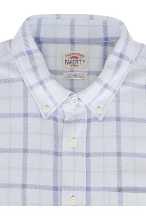Faherty Plaid check-pattern shirt