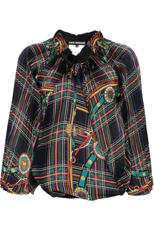 JUNYA WATANABE Tartan check-print blouse