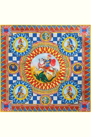 Dolce & Gabbana Carretto-print cotton bandana