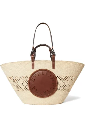 Stella McCartney Logo-perforated tote bag
