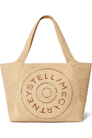 Stella McCartney Logo-embroidered tote bag
