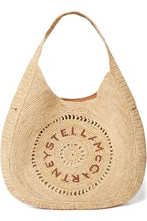 Stella McCartney Logo-embroidered tote bag