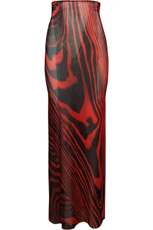 DAVID KOMA Printed skirt