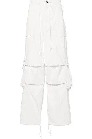 Entire Studios Straight-leg cotton cargo trousers