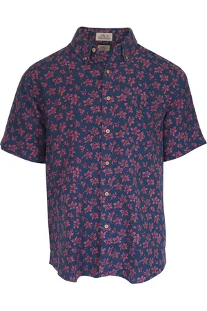 Faherty Floral-print shirt
