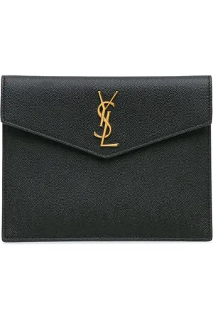 Saint Laurent 2013-2024 Baby Grain De Poudre Uptown Envelope clutch bag