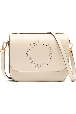 Stella McCartney Logo-perforated crossbody bag