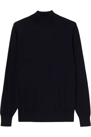 Brooks Brothers Mock-neck merino wool sweater