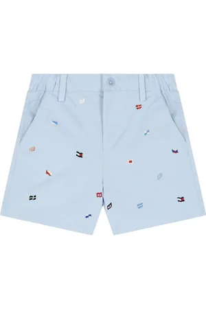 Tommy Hilfiger Graphic-print cotton shorts