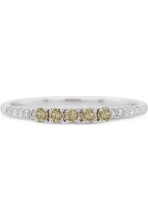 HYT Jewelry 18kt white gold diamond band ring
