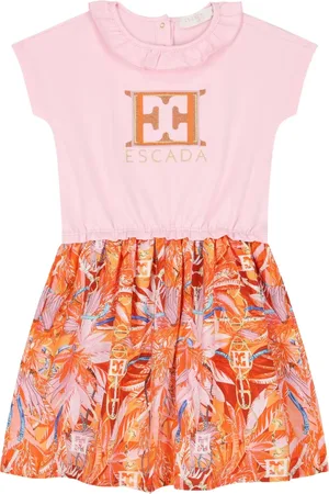 Escada Logo-embroidered dress