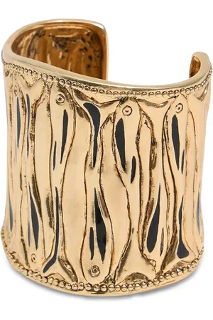 Bimba y Lola Texture-finish cuff bracelet