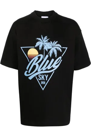BLUE SKY INN Logo-print cotton T-shirt