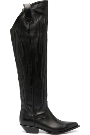 SONORA Knee-length cowboy-style boots
