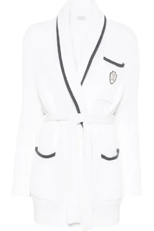 Brunello Cucinelli Logo-patch cardigan