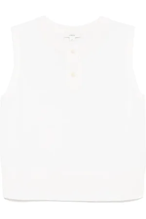 Vince Knitted henley top