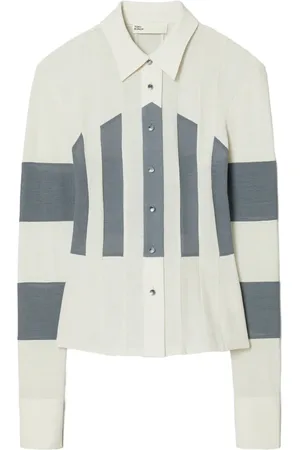 Tory Burch Striped button-up shirt