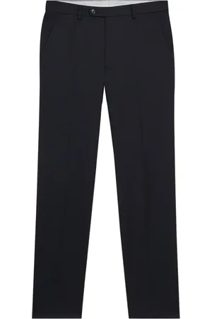 Brooks Brothers Pressed-crease wool trousers