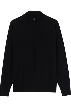 Brooks Brothers Zipped merino-wool cardigan