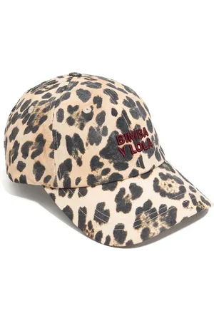 Bimba y Lola Leopard-print cap