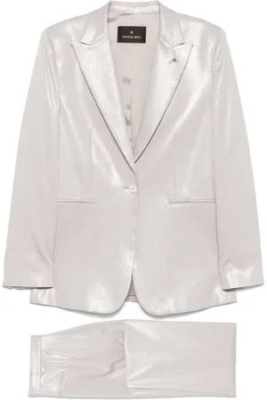 Manuel Ritz Lurex pinstriped suit