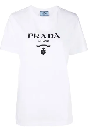 Prada Logo-print recycled polyamide T-shirt
