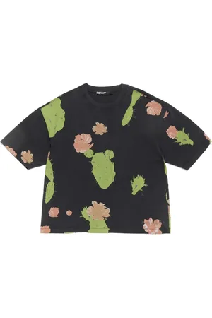 Bimba y Lola Floral-print oversized T-shirt