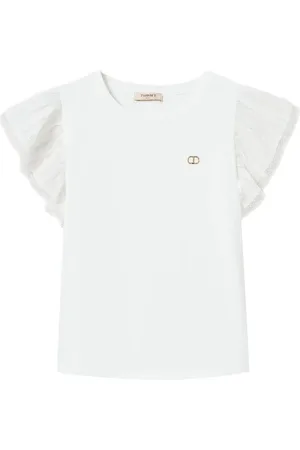 Twin-Set Ruffle-detail T-shirt