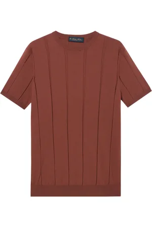 Brooks Brothers Cotton ribbed T-shirt