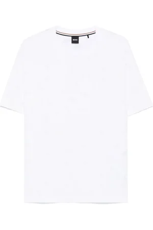 HUGO BOSS Floral-jacquard T-shirt