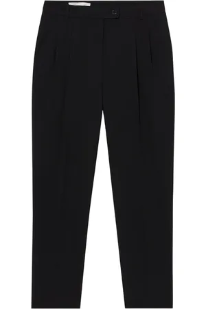 Brooks Brothers Cropped twill straight-leg trousers