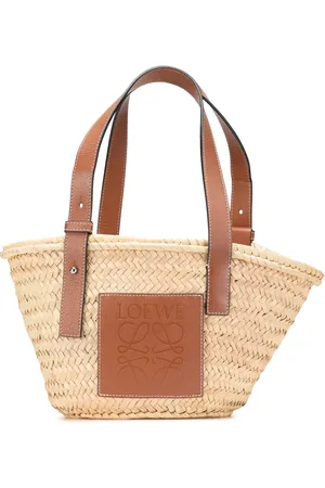 Loewe 2022 Small Raffia Basket tote bag