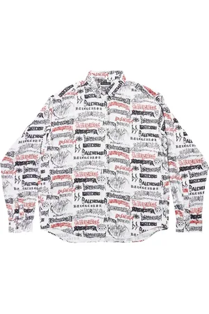 Balenciaga DIY Metal Allover printed shirt