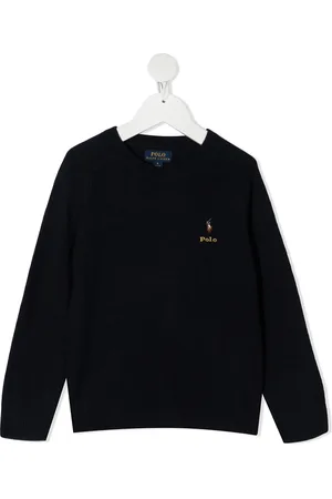 Ralph Lauren Merino-cashmere logo jumper