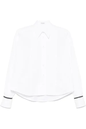 Brunello Cucinelli Pintuck-detailed shirt
