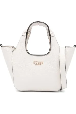 Guess Logo-lettering tote bag