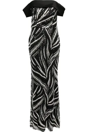 Basix Black Label Sequin-embellished dress