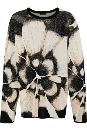 Taakk Floral-intarsia sweater